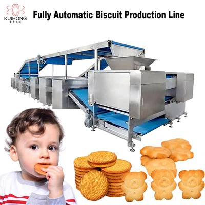 Linea di produzione automatica di biscotti duri